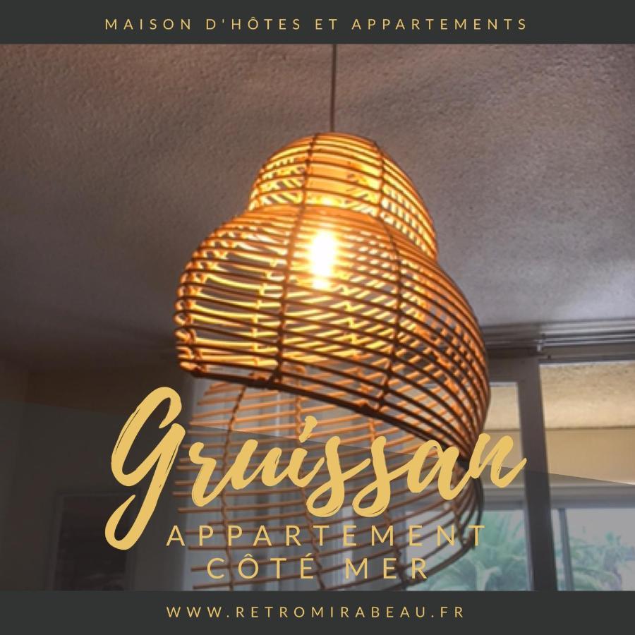 Retromirabeau "Cote Mer" - 29M2 - Lumineux - Terrasse Loggia - Vue Marina - Parking Securise - 2 A 3 Pers - Emplacement Top - Cheques Vacances Connect Gruissan Exteriör bild