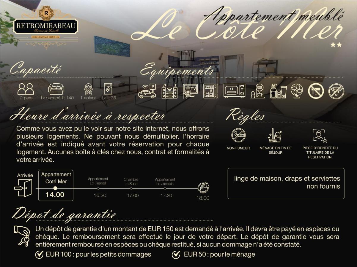 Retromirabeau "Cote Mer" - 29M2 - Lumineux - Terrasse Loggia - Vue Marina - Parking Securise - 2 A 3 Pers - Emplacement Top - Cheques Vacances Connect Gruissan Exteriör bild