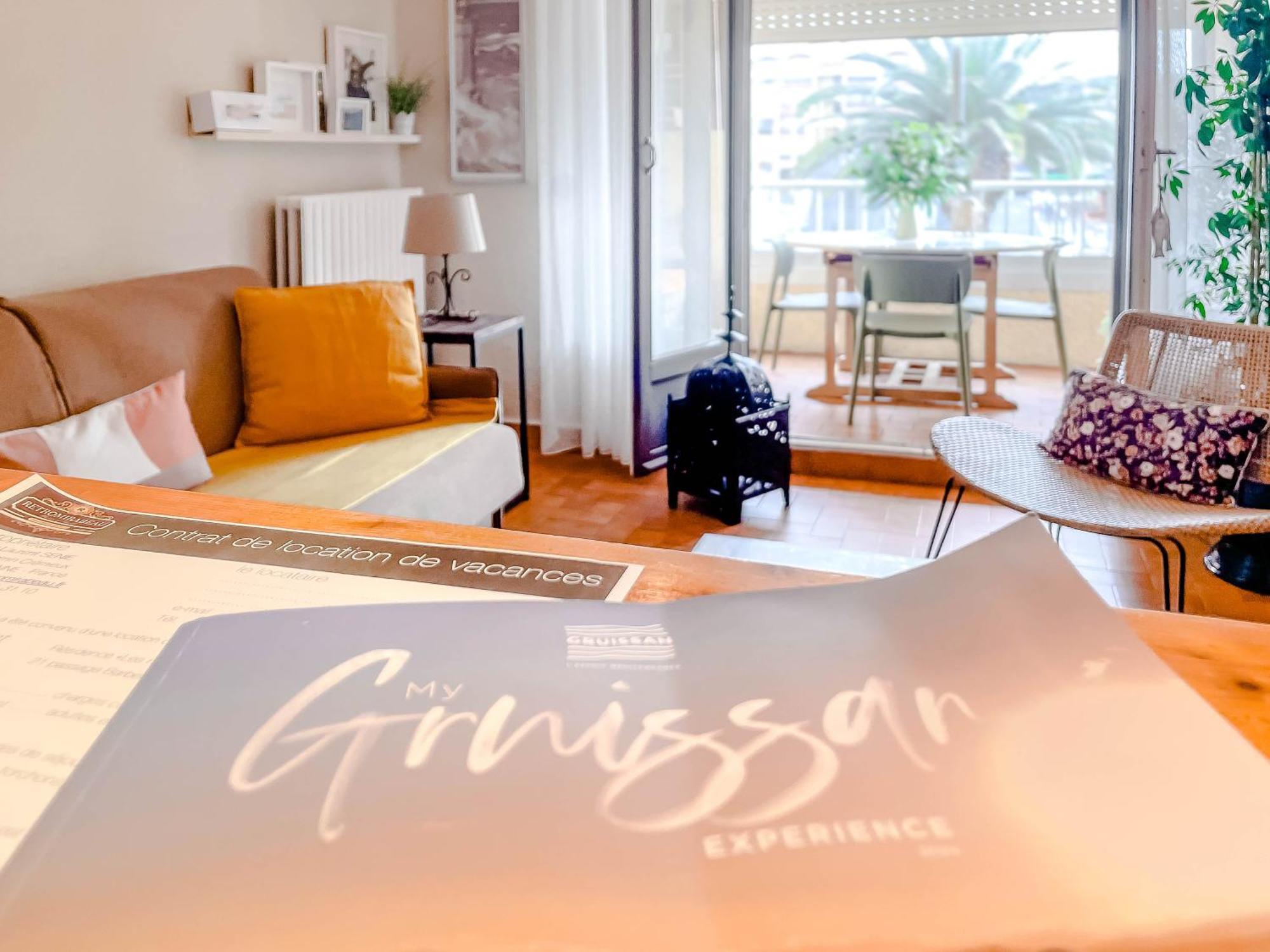 Retromirabeau "Cote Mer" - 29M2 - Lumineux - Terrasse Loggia - Vue Marina - Parking Securise - 2 A 3 Pers - Emplacement Top - Cheques Vacances Connect Gruissan Exteriör bild